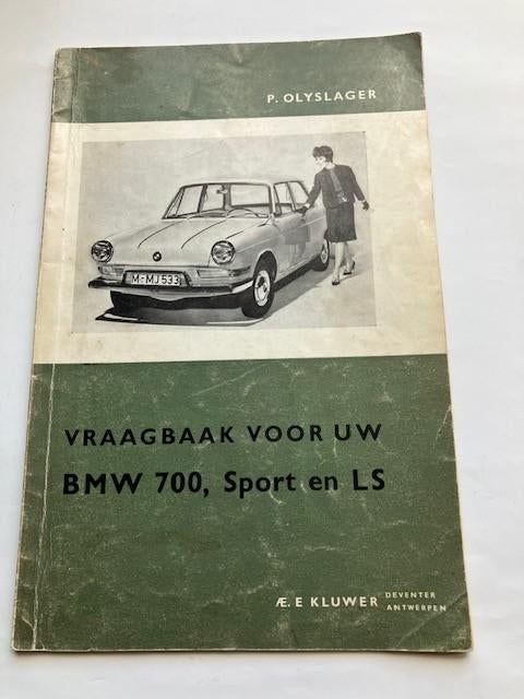 Vraagbaak BMW  700, Sport en LS 1964, Auto diversen, Handleidingen en Instructieboekjes, Ophalen of Verzenden