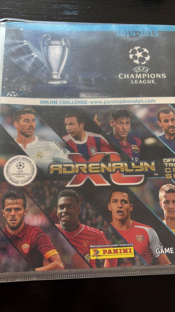 Voetbalplaatjes CL 2014/15, Verzamelen, Ophalen of Verzenden, Zo goed als nieuw, Overige binnenlandse clubs, Poster, Plaatje of Sticker