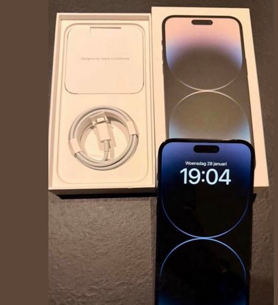 Zo goed als nieuwe iPhone 14 Pro, Telecommunicatie, Mobiele telefoons | Apple iPhone, 128 GB, Paars, Ophalen of Verzenden, Zo goed als nieuw