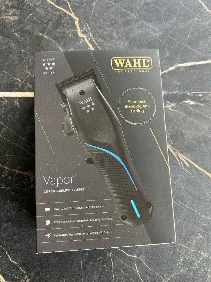 Wahl Vapor Tondeuse met F32 FADEOUT blade zgan, Sieraden, Tassen en Uiterlijk, Uiterlijk | Haarverzorging, Zo goed als nieuw, Tondeuse