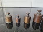 Messing gewichten, Antiek en Kunst, Antiek | Gereedschap en Instrumenten, Ophalen of Verzenden