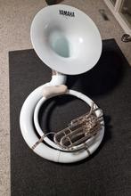 Sousafoon met gebruikerssporen - Inclusief draagtas, Muziek en Instrumenten, Blaasinstrumenten | Overige, Ophalen, Gebruikt, Koperblazer