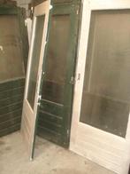 Buitendeuren Dubbelglas Hardhout Verf schuur Landbouw Garage, 80 tot 100 cm, Buitendeur, 200 tot 215 cm, Glas