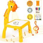 Nieuwe Giraffe Tekentafeltje met Projector. Geel of roze., Ophalen of Verzenden, Nieuw, Jongen of Meisje