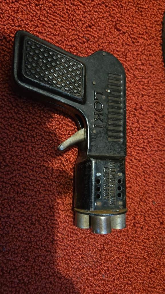 Kinderpistool loki d.b.p.a vierloops knalkurkpistool, Ophalen of Verzenden, Landmacht, Overige typen