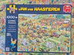 Jan van Haasteren puzzel, grasmaaierrace, 1000st., Ophalen of Verzenden, 500 t/m 1500 stukjes, Zo goed als nieuw