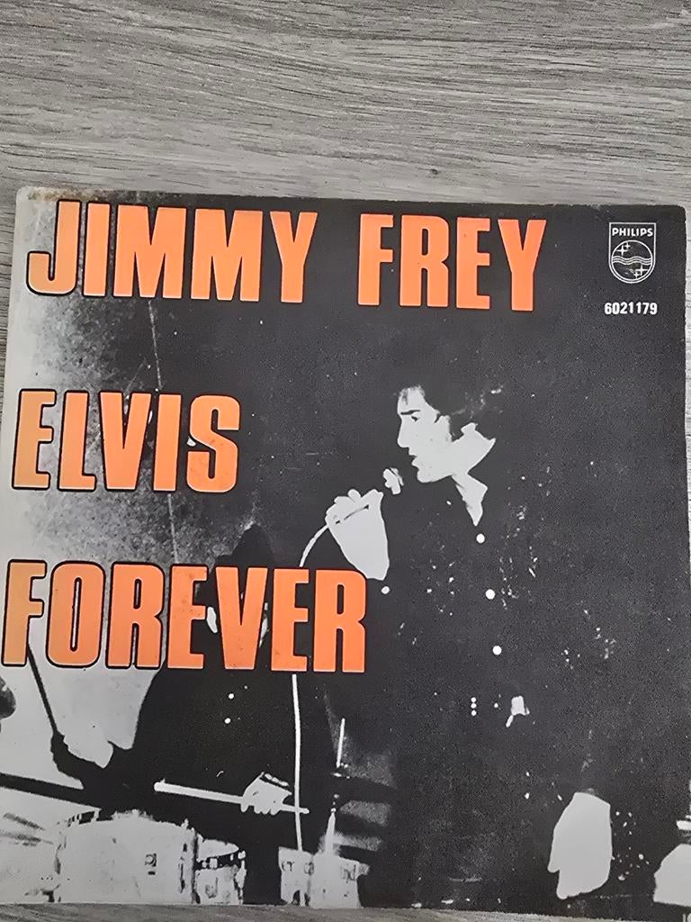 Jimmy Frey/ Elvis forever, Ophalen of Verzenden, Gebruikt, Overige formaten, Levenslied of Smartlap