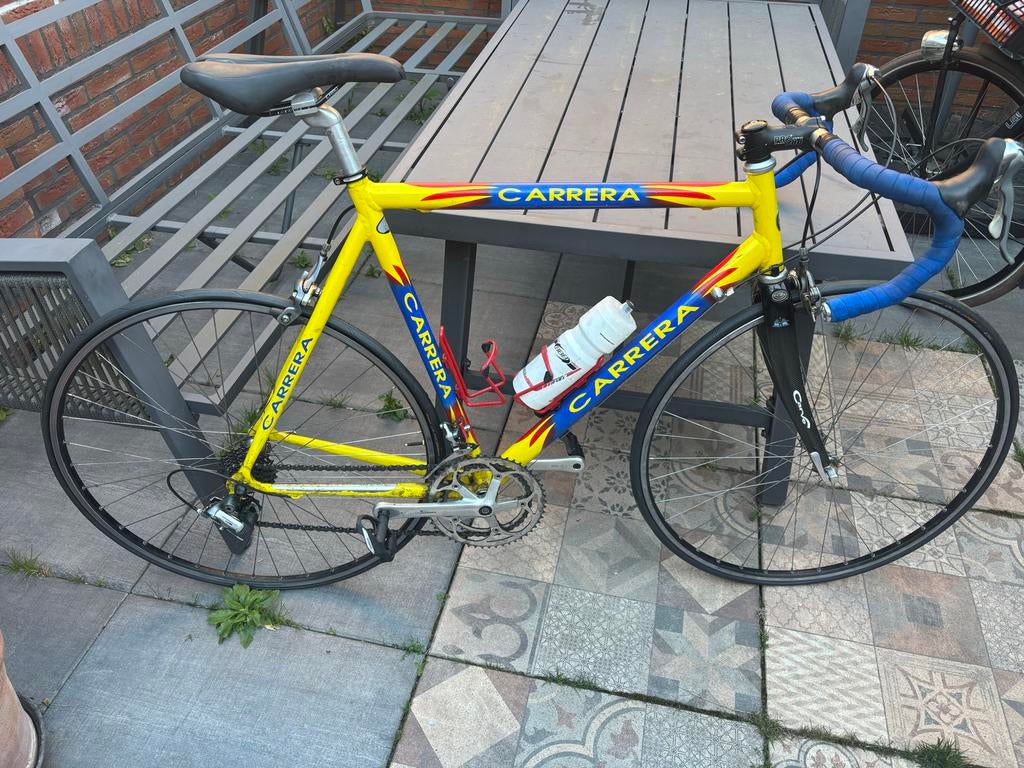 Carrera racefiets opknapper, Fietsen en Brommers, 28 inch, Gebruikt, 10 tot 15 versnellingen, Aluminium