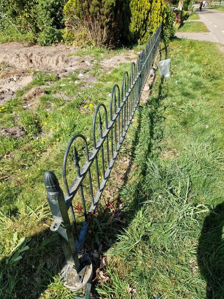 Hekwerk metaal, Ophalen, Gebruikt, IJzer, Sierhekwerk