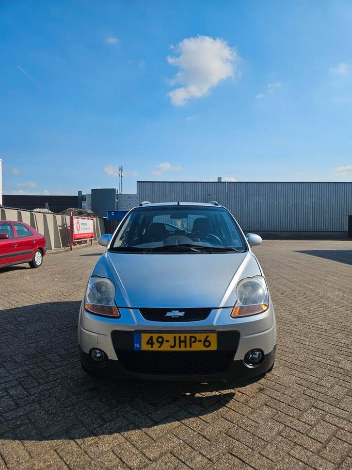 Chevrolet Matiz 0.8 AUT 2009 Grijs, Auto's, Chevrolet, Particulier, Matiz, Airconditioning, Centrale vergrendeling, Elektrische ramen