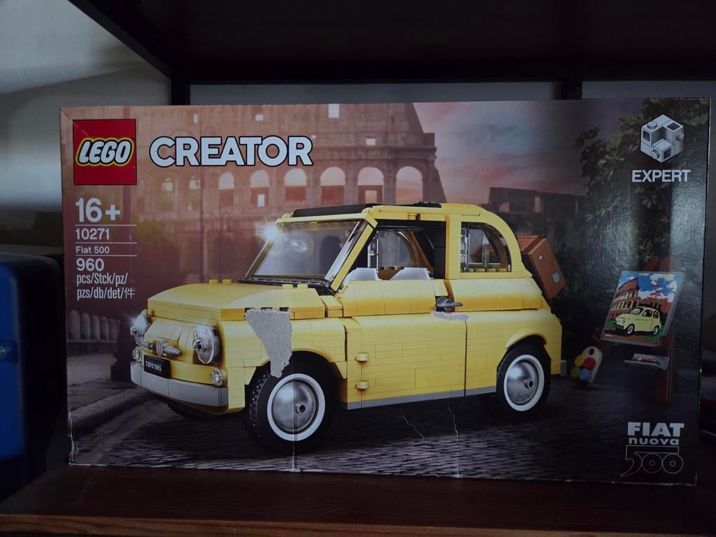 LEGO Creator Expert Fiat 500 (10271) - Nieuw in doos, Ophalen of Verzenden, Nieuw