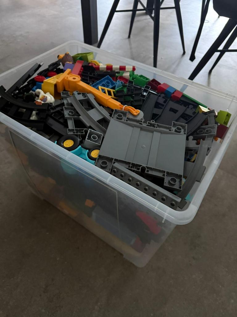 Grote doos duplo, Ophalen, Gebruikt