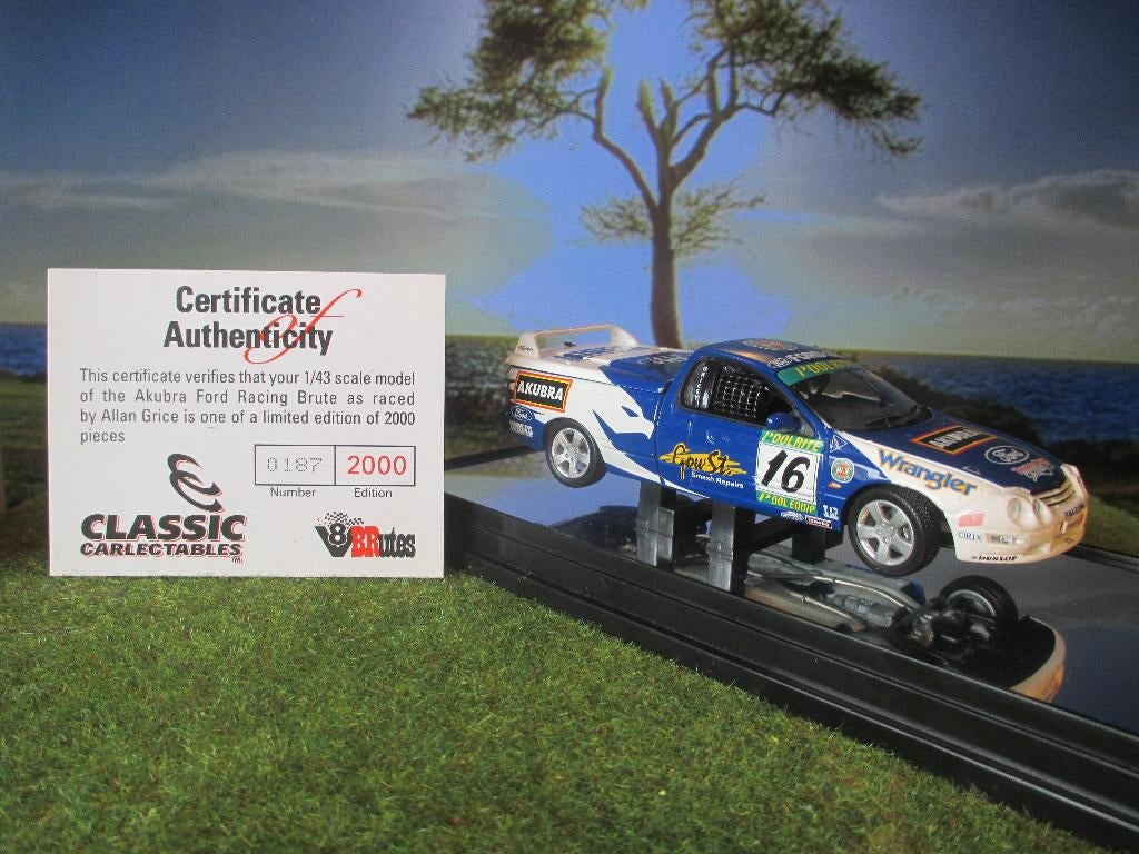 Ford AU Falcon Ute Classic Carlectables Akubra Racing, Ophalen of Verzenden, Nieuw, Auto, Overige merken