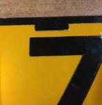 Vintage Britse kentekenplaten jaren 1970, Ophalen, Gebruikt, Auto's