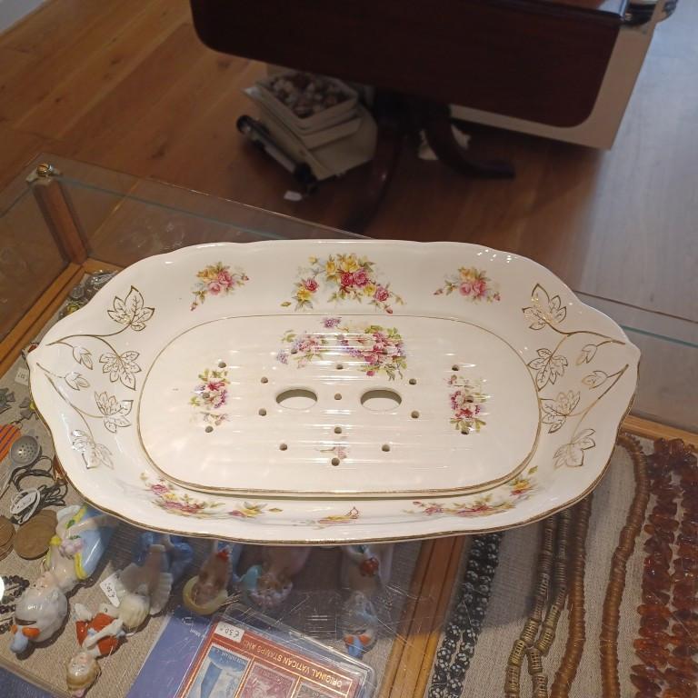 Asperge schaal Petrus Regout Maastricht, Ophalen of Verzenden