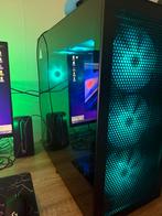 Top Gaming PC + Monitor, RGB, Garantie, 32 GB, Zo goed als nieuw, Gaming, SSD