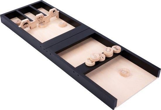Tweedelige Sjoelbak Kinder Dieren Thema - Educatief Spel, Dorpsweg Spankeren, Een of twee spelers, Spelendehollander, Info@spelendehollander.nl