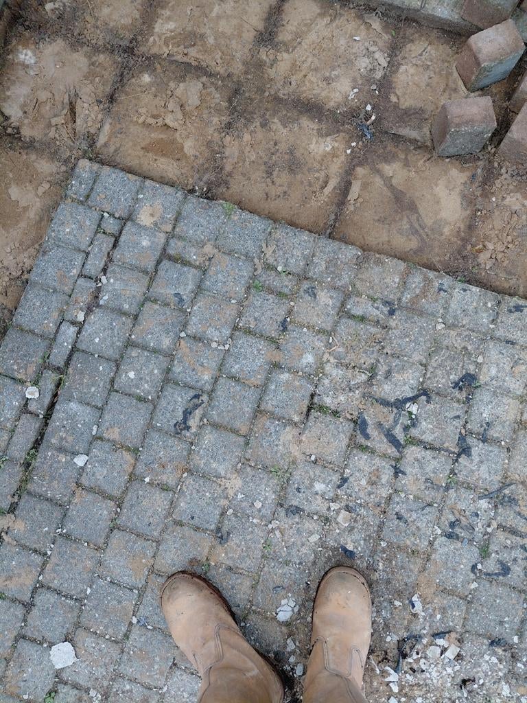 Klinkers, Ophalen, Beton, Klinkers