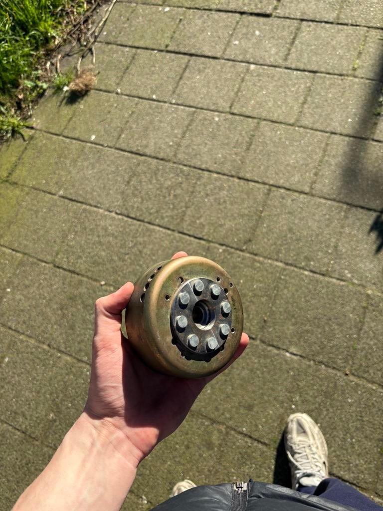 Piaggio 125 2 takt vliegwiel, Ophalen of Verzenden, Blok, Piaggio
