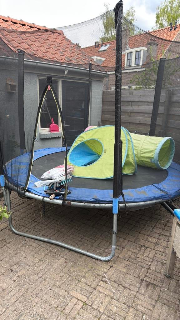 Tramboline, Kinderen en Baby's, Speelgoed | Buiten | Trampolines, Ophalen of Verzenden, Zo goed als nieuw