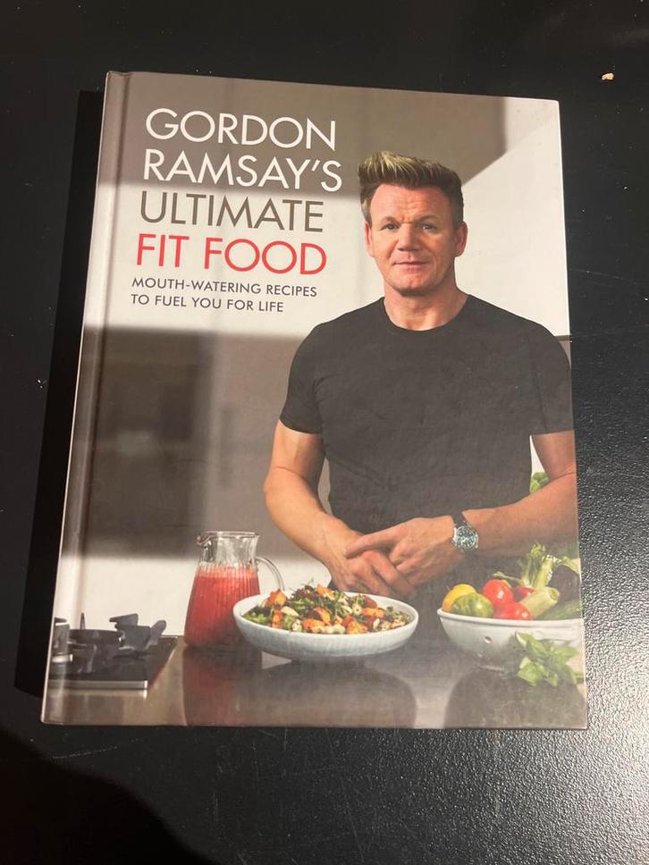 Gordon Ramsay's Ultimate Fit Food Kookboek, Boeken, Kookboeken, Zo goed als nieuw, Voorgerechten en Soepen, Overige gebieden, Gezond koken