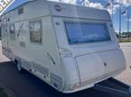Ruime Bürstner Akzent 475 1999 - met veel extra's!, Caravans en Kamperen, Caravans, Kachel, 75 kg, Omvormbare zithoek, Particulier