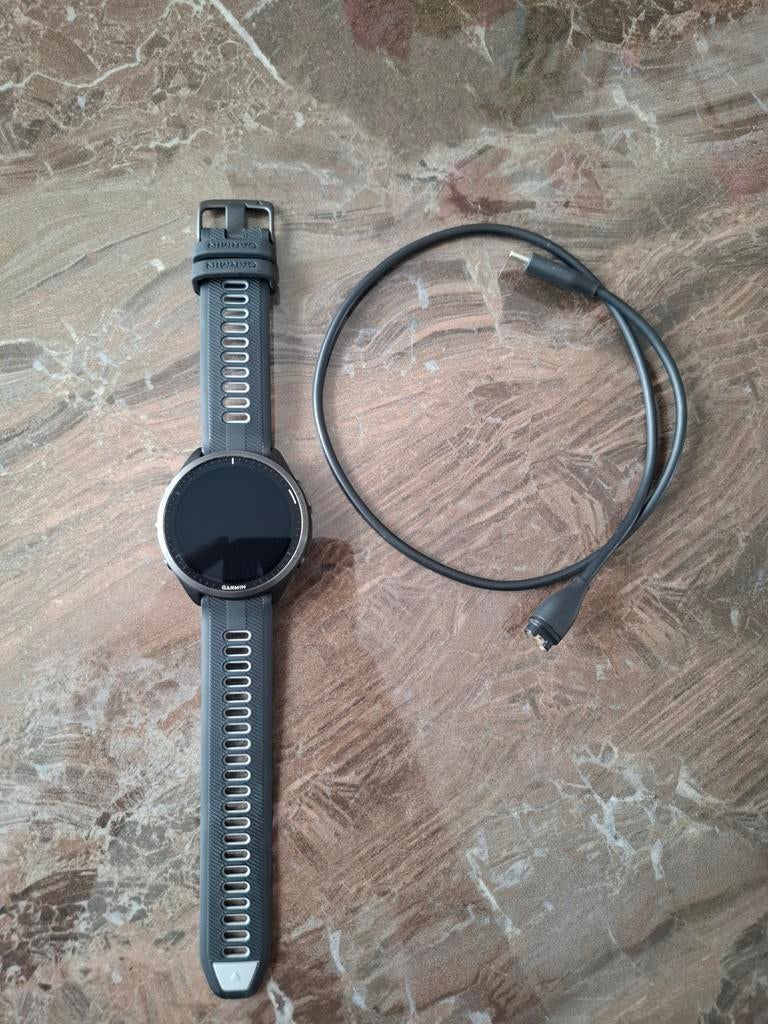 Garmin Forerunner 965 -, Sieraden, Tassen en Uiterlijk, Sporthorloges, Ophalen, Zwart, Zo goed als nieuw, GPS