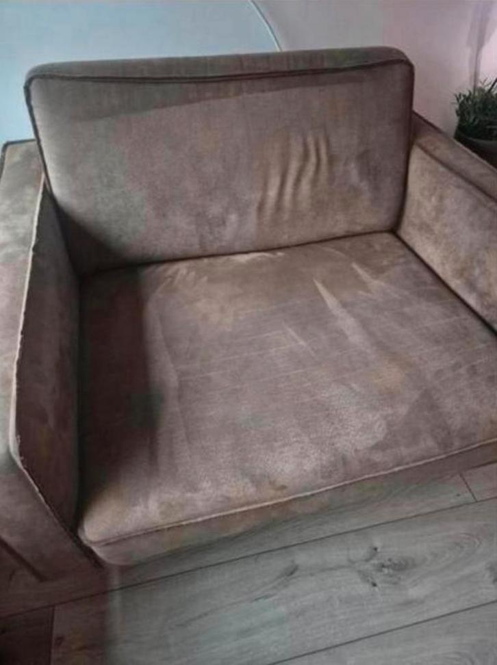 Bruine stoel ZSM HALEN!, Huis en Inrichting, Stoelen, Zo goed als nieuw, Eén, Stof, Bruin, Ophalen