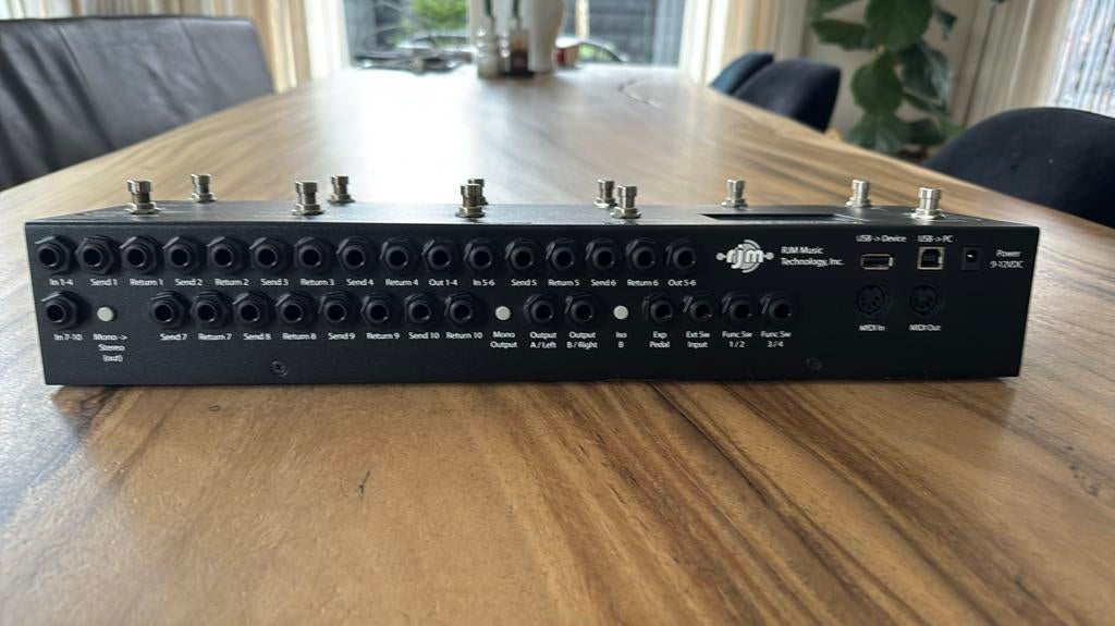 RJM Music Mastermind PBC10 MIDI Controller/Looper, Ophalen of Verzenden, Zo goed als nieuw, Overige typen