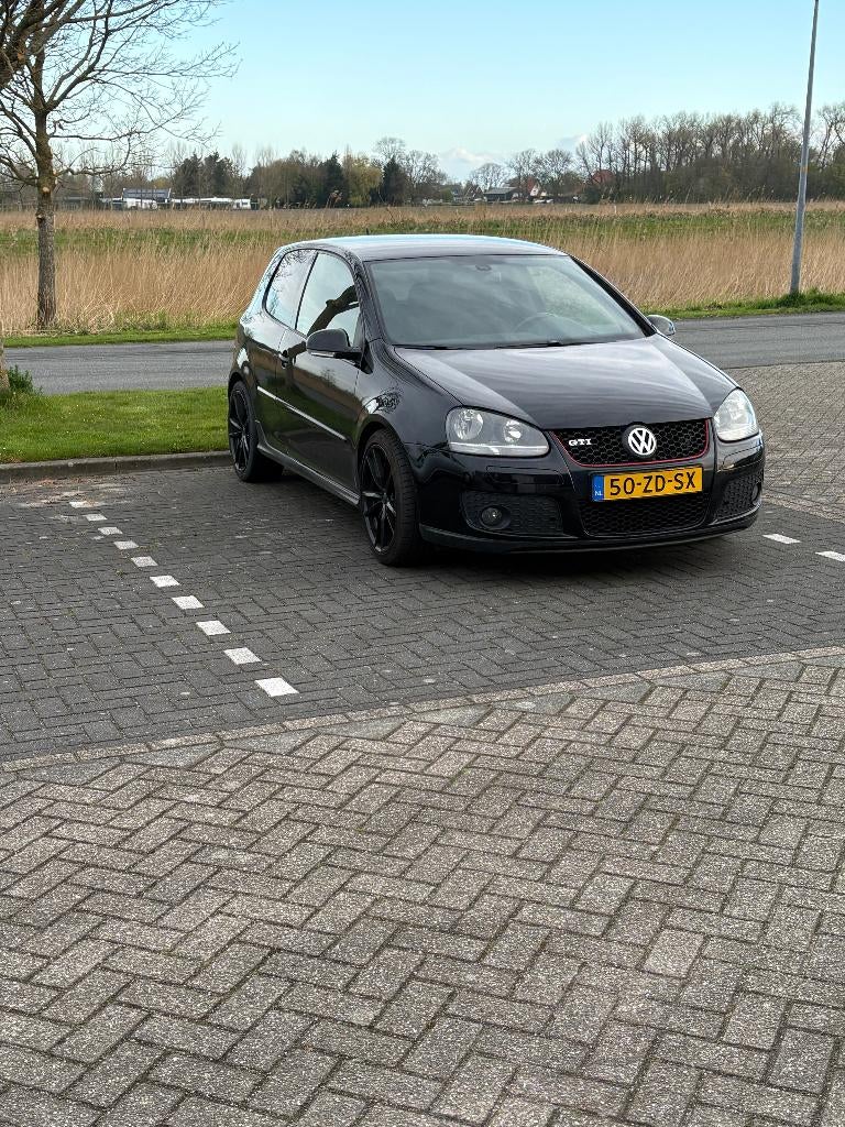Volkswagen Golf 2.0 GTI 147KW 2008 Zwart, Auto's, Stof, 4 cilinders, Zwart, Handgeschakeld