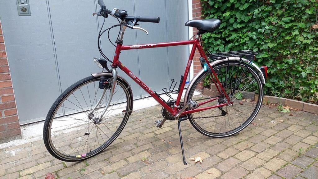Batavus Comanche Hybride herenfiets, Fietsen en Brommers, Ophalen, Gebruikt, Velgrem, Versnellingen