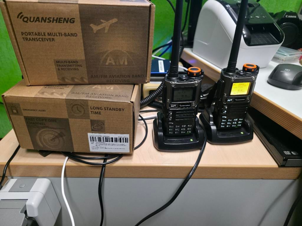 Quansheng UV-K6 Portofoon - Nieuw met aangepaste firmware, Ophalen of Verzenden, Zo goed als nieuw, 15 km of meer, Portofoon of Walkie-talkie