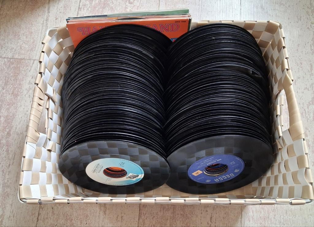 Partij vinyl singles, 150 stuks., Cd's en Dvd's, Vinyl Singles, Gebruikt, Overige genres, 7 inch, Single