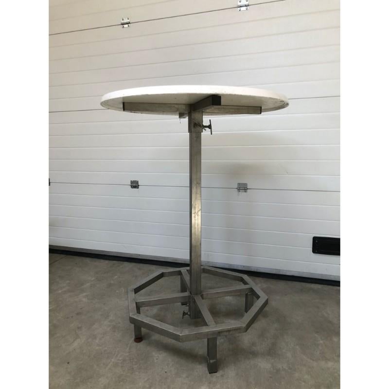 8 RVS Statafels, Ophalen