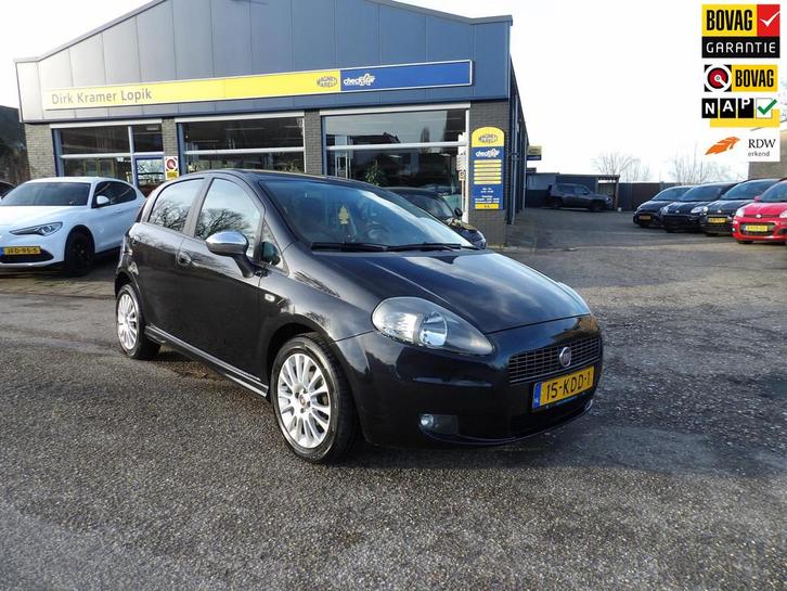 Fiat Grande Punto 1.4 NeroBianco, Auto's, Fiat, Bedrijf, Te koop, Grande Punto, ABS, Airbags, Airconditioning, Boordcomputer, Centrale vergrendeling