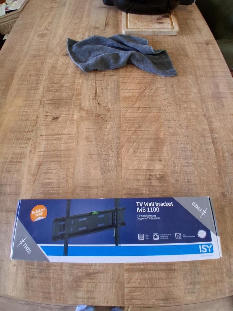 Nieuwe TV Muurbevestiging ISY IWB 1100 (81-165 cm), Ophalen of Verzenden, Nieuw