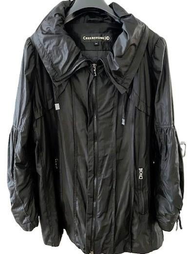 CREENSTONE prachtige zwarte tussen jas in maat 44, Verzenden, Zwart, Creenstone, Maat 42/44 (L)