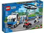 LEGO City 60244 Politie Helikopter Transport, Ophalen of Verzenden, Gebruikt, Complete set, Lego