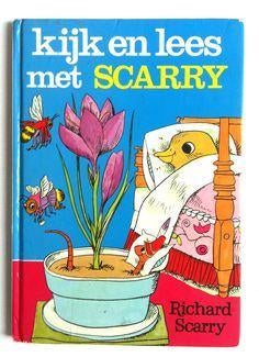 Richard Scarry- Kijk en Lees met Scarry- HC, Boeken, Verzenden, Zo goed als nieuw, Fictie algemeen