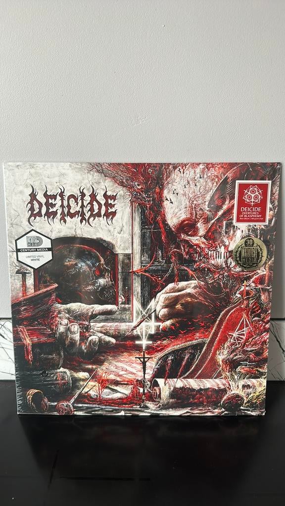 Lp vinyl Deicide overtures of blaphemy white vinyl, Ophalen of Verzenden, Nieuw in verpakking