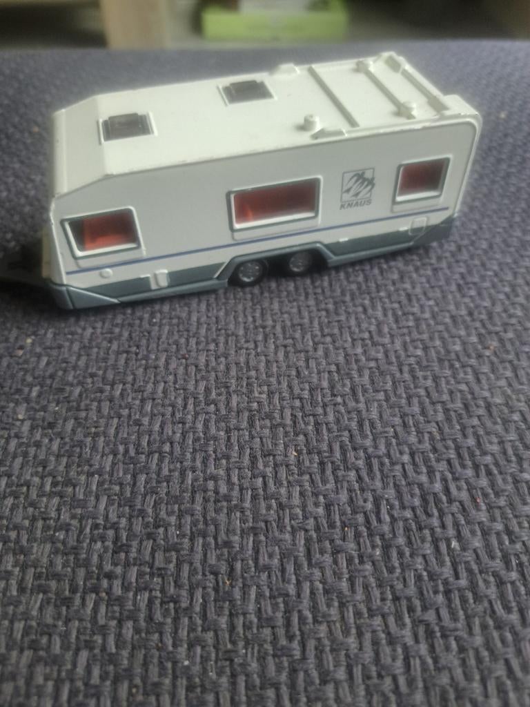 Siku model knaus tandemasser caravan, Gebruikt, West germany, Overige typen, N.b