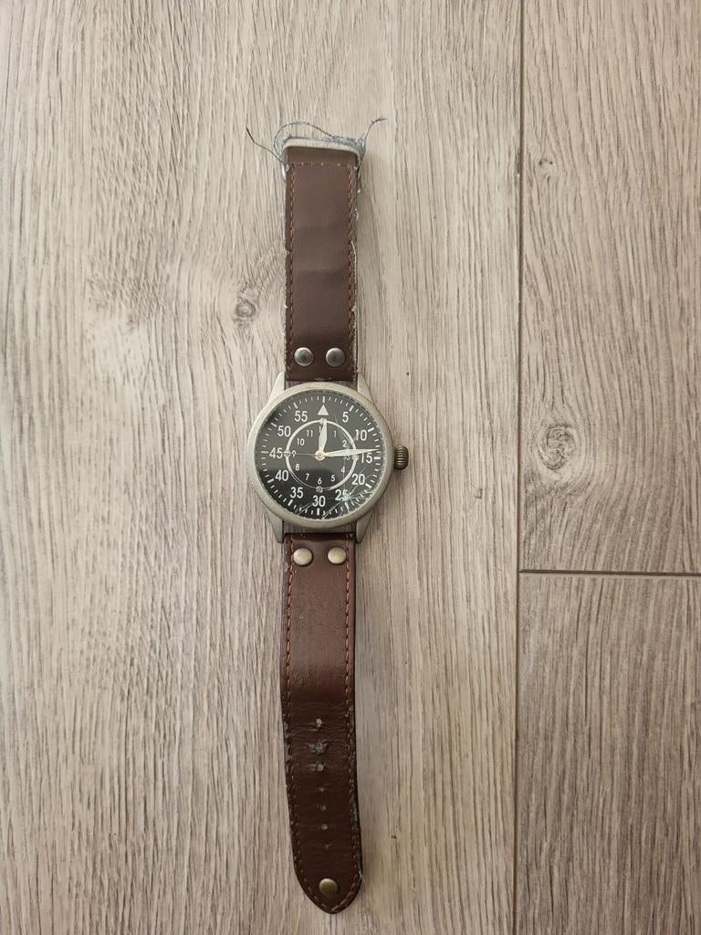 Te koop Reproductie luftwaffe horloge, Ophalen of Verzenden, Luchtmacht, Duitsland, Overige typen