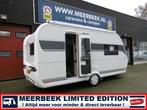 Hobby De Luxe 460 SFF +MOVER +LUIFEL +AIRCO +BC260, Caravans en Kamperen, Schokbreker, Hobby, Treinzit, Tot en met 3