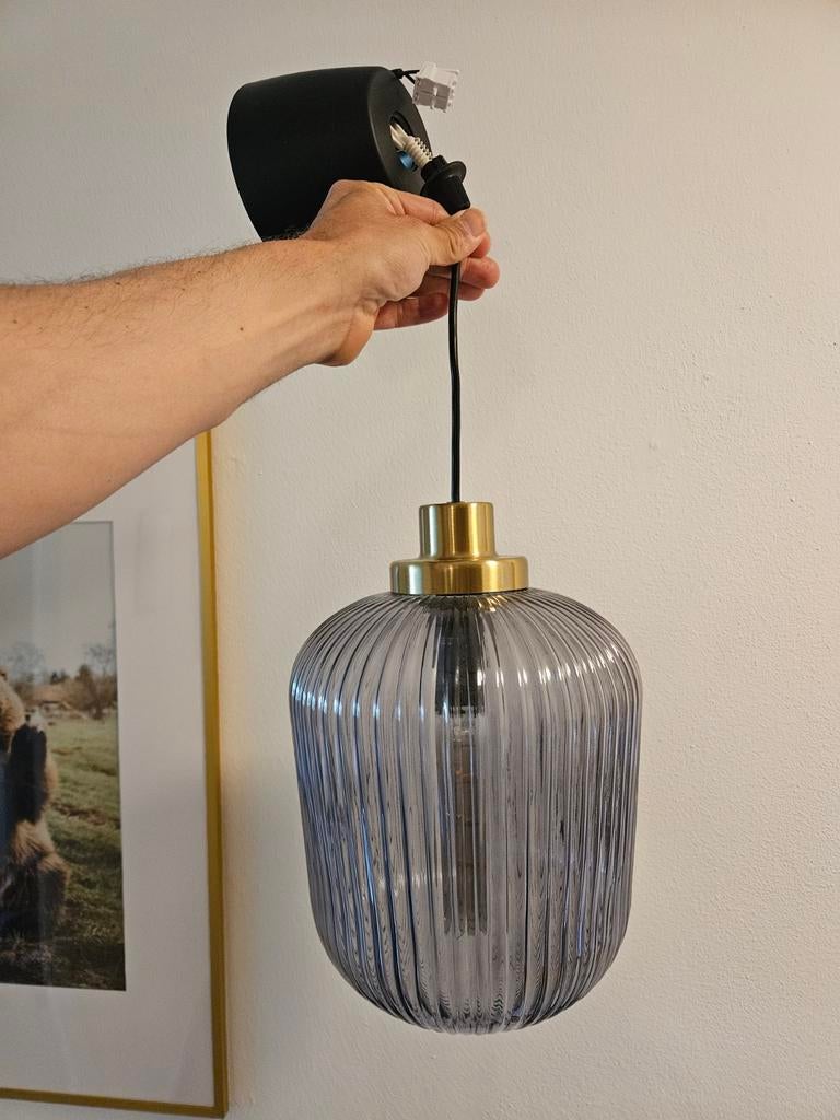 IKEA Solklint Hanglamp - Modern en Stijlvol, Huis en Inrichting, Lampen | Hanglampen, Modern, Scandinavisch, Ophalen of Verzenden