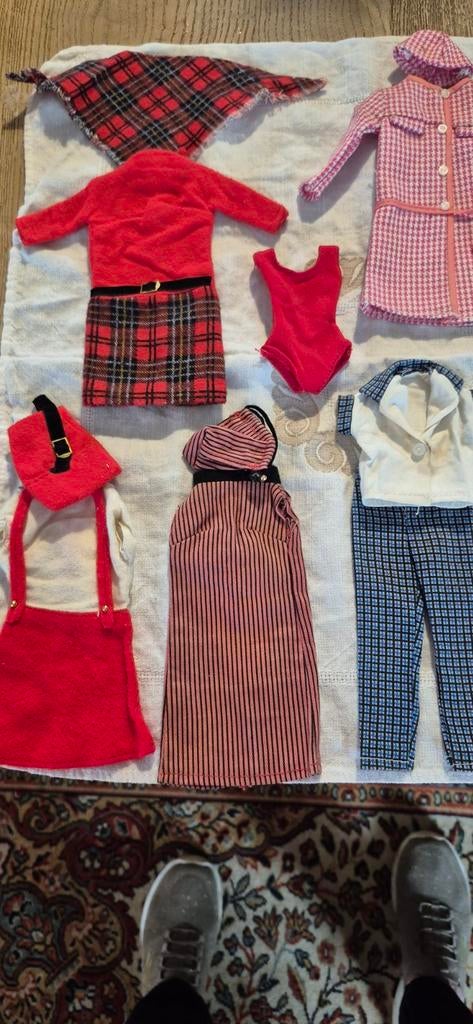 Babette kleding set jaren 60, Ophalen of Verzenden, Zo goed als nieuw, Fashion Doll