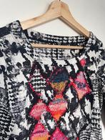 Lizzy & Coco omkeerbare jurk getailleerd ¾ mouw roze maat S, Lizzy & Coco B.V., Ophalen of Verzenden, Knielengte, Contactformulier