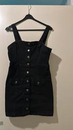 Laatste ‼️ mooie korte zwarte denimjurk te koop nieuw ‼️‼️, Kleding | Dames, Jurken, Zwart, Maat 42/44 (L), Nieuw, Ophalen of Verzenden