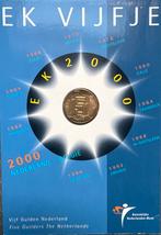 EK Vijfje 2000 Nederland - België, Ophalen of Verzenden, Koningin Beatrix, 5 gulden, Losse munt