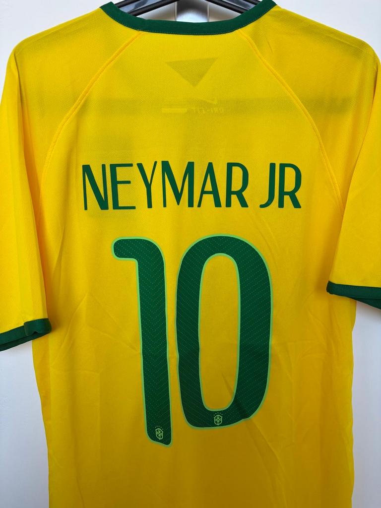 Neymar Jr. Brazilië WK 2014 large retro psg barca ajax psv, Maat 52/54 (L), Geel, Nieuw, Ophalen of Verzenden