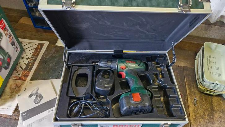 Bosch PSR 14.4 Schroefboormachines, Doe-het-zelf en Verbouw, Gereedschap | Boormachines, Gebruikt, Boor- en Schroefmachine, Minder dan 400 watt